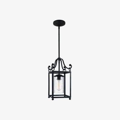 The Range Declaration 1 Light Ceiling Pendant Iron, E27 - Iron