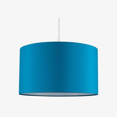 The Range Large Modern Blue Pendant Ceiling Light Shade - Blue