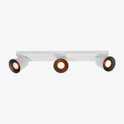 The Range CGC ELLI White Triple Cylinder Surface Mounted Adjustable Spotlights  - white