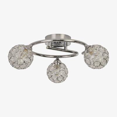 The Range Waylen 3 Light Ceiling Light - Silver