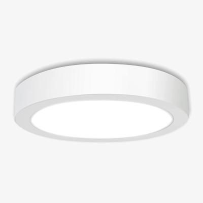 The Range Contemporary Round Ceiling Light for Living Spaces - White