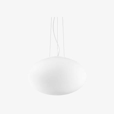 The Range Candy 1 Light Globe Ceiling Pendant - White / 40cm