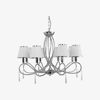 The Range Pallas Chrome 8Lt Pendant - Chrome