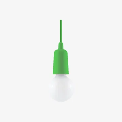 The Range Pendant lamp DIEGO 1 black - green