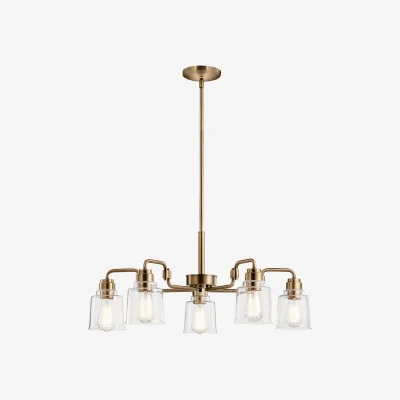 The Range Elstead Lighting Kichler Pendant Light Brass D - Brass