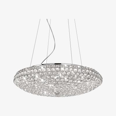 The Range King 12 Light Ceiling Pendant - Chrome