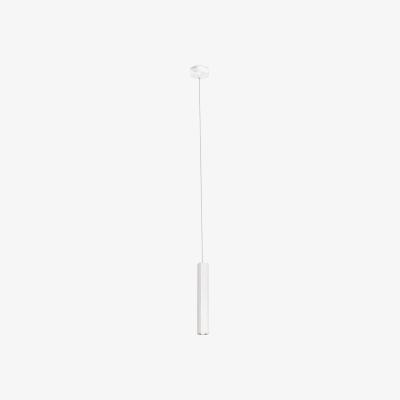 The Range Lise LED Slim Ceiling Pendant Light White 4cm - White