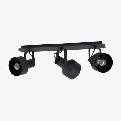 The Range EGLO CASIBARE 3-Spotlight Black Ceiling Light - Black