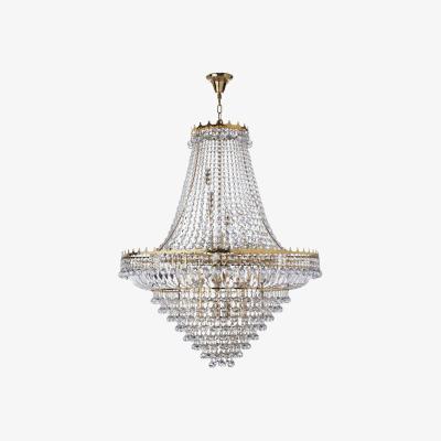 The Range Versailles 19 Light Chandelier Gold Finish, E14 - Gold