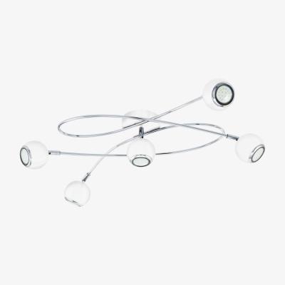 The Range EGLO Locanda LED WhiteChrome Ceiling Light - White