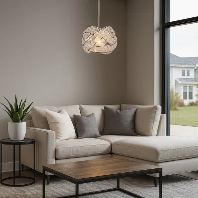 The Range Aurora Halo Ceiling Shade - Silver