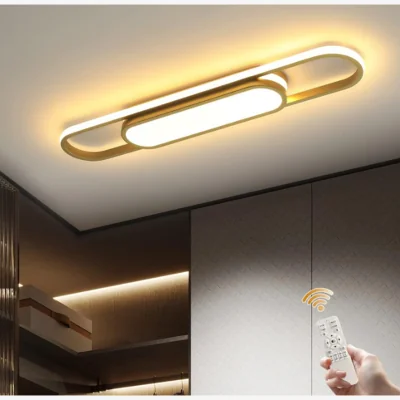 The Range Ceiling Light Gold LED - Gold