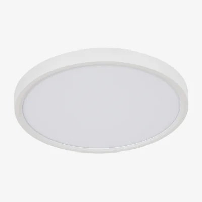 The Range GOECO LED Ceiling Light 24W Round Ceiling Light 6500K IP54 Waterproof - Black - White / 880g