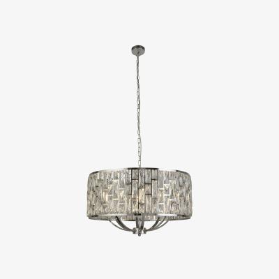 The Range Gem Eight Light Chrome Pendant - Chrome