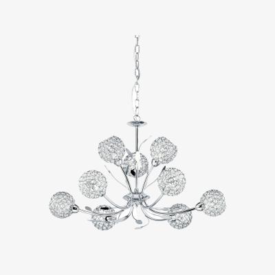 The Range Bellis II 9 Light Pendant - Chrome