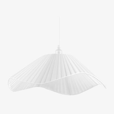 The Range Modern White Wavy Pendant Light Shade - White