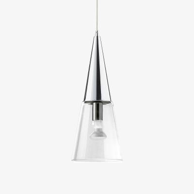 The Range Cono 1 Light Ceiling Pendant - Chrome