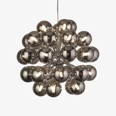 The Range Berry 27 Light Pendant - Chrome