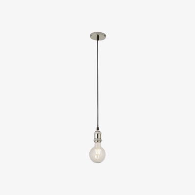 The Range Cherbourg Chrome Cable Suspension With 3m Black Textile Cable - Chrome