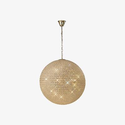 The Range Ava Ceiling Pendant 12 Light French Gold, Crystal - French Gold