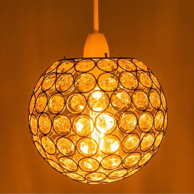 The Range Compact Acrylic Spherical Pendant Light shade - Clear