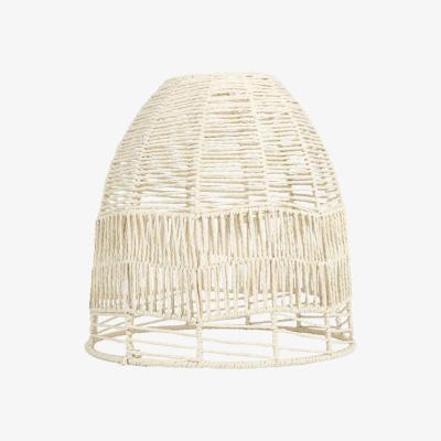 The Range Rattan Effect Pendant - Cream