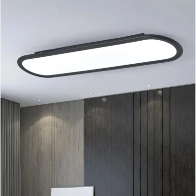 The Range Ceiling Thin Black Light - Black
