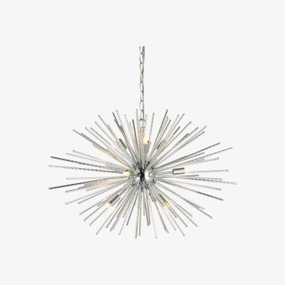 The Range Lena 9 Light Spherical Pendant Chrome Plate, G9 - Chrome Plate