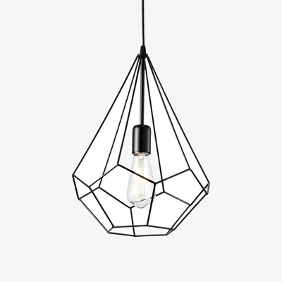 The Range Ideal Lux Lighting Ampolla Pendant Light White - White
