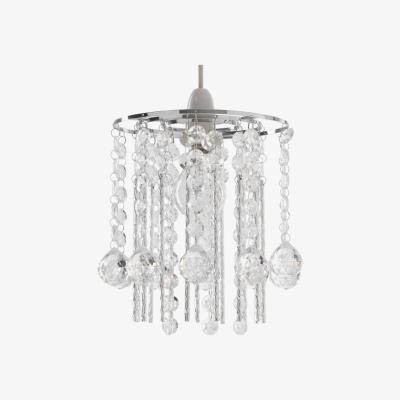 The Range Chrome Spiral Pendant - Chrome