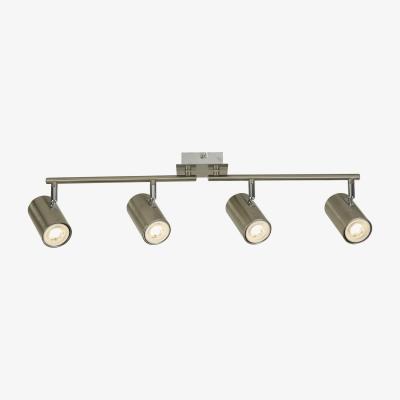 The Range 4 Light Spotlight Satin Silver - Silver
