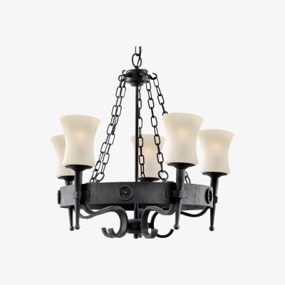 The Range Rostock Black 5Lt Pendant - Black