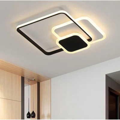 The Range Ceiling Light LED White Indoor - Black