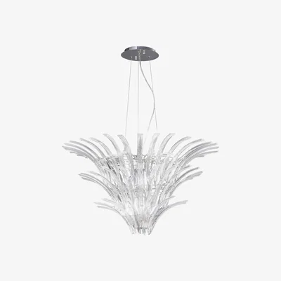 The Range Sinclair Ceiling Pendant 12 Light Polished Chrome - Polished Chrome