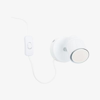 The Range White Indoor Wall Spotlight - White