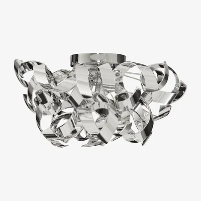 The Range Ushuaia Chrome 3Lt Semi-Flush - Silver