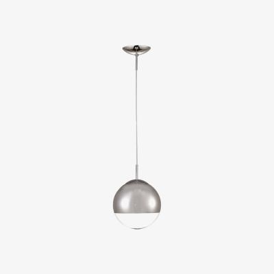 The Range Miranda Small Globe Ceiling Pendant 1 Light Mirrored - Polished Chrome