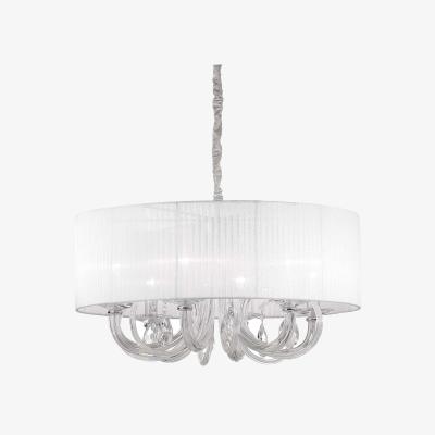 The Range Swan 6 Light Multi Arm Ceiling Pendant - Chrome