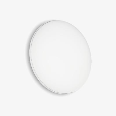 The Range Mib LED Outdoor Round Simple Flush White IP65, 3000K - White