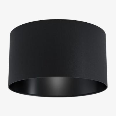 The Range Maserlo 1 Black Fabric Ceiling Light - Black