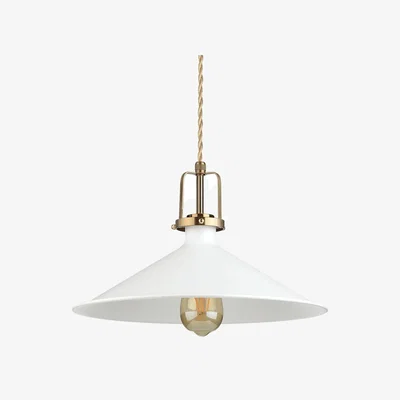 The Range Eris-4 Indoor Dome Ceiling Pendant Lamp 1 Light - White