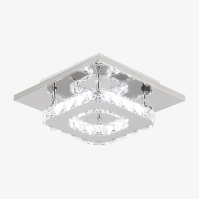 The Range Ceiling Square Silver Light - Silver