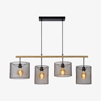 The Range Baskett Vintage Bar Pendant Light Black - Black