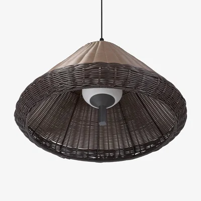 The Range Saigon Dome Pendant - Brown / 4.1kg / 68cm