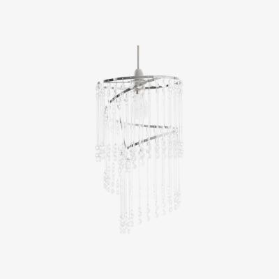 The Range Selene Jewelled Pendant - Chrome
