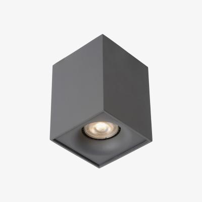 The Range Bentoo-Led Modern Surface Mounted Ceiling Spotlight Black - Grey / 8.3cm