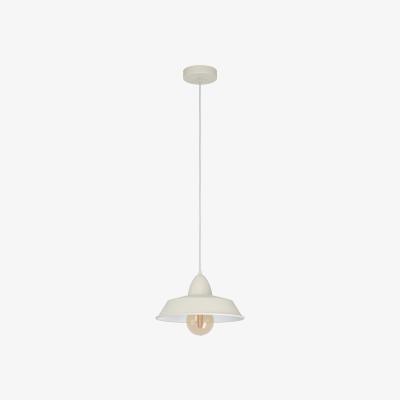 The Range EGLO Single Pendant Light E27 Sand AUCKLAND (21) WBS - Sandy