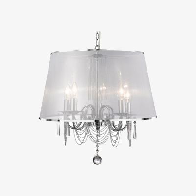 The Range Venetian 5 Light Pendant - Chrome