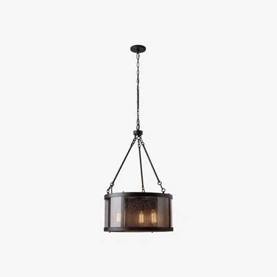 The Range Bluffton Pendant Light Bronze - Bronze