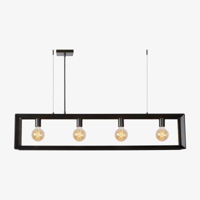 The Range Thor Vintage Bar Pendant Light Grey iron - Grey iron